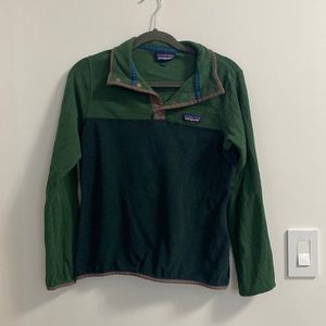 Patagonia quarter button sweatshirt
